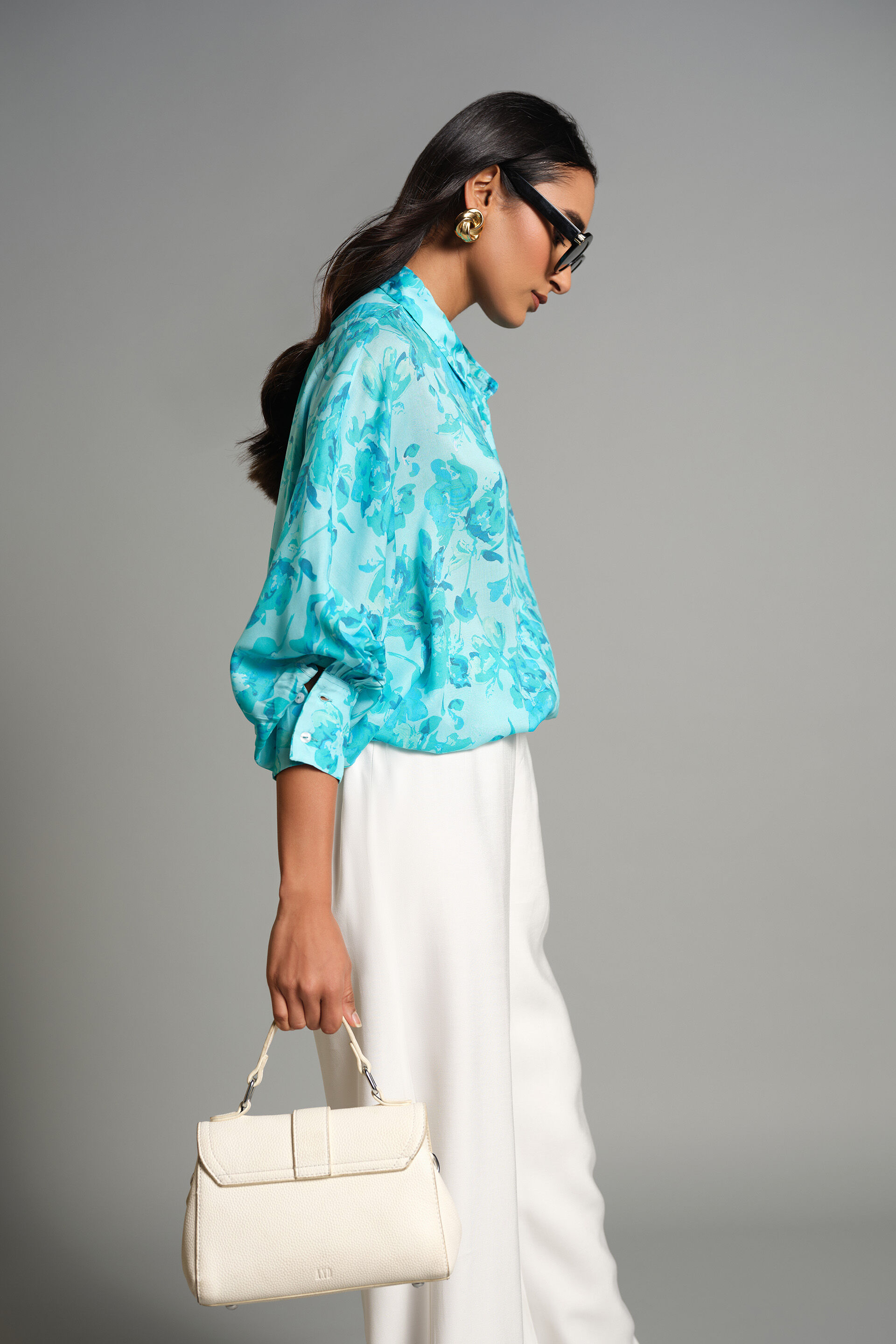 Dreamy Aqua Shirt, Aqua, image 3